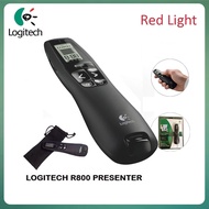 Logitech R800 Wireless Presenter Laser Pointer 2.4GHz Remote Control PPT USB Presentation Red Light