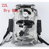 Outdoor Backpack Waterproof Bag 22L River Tracking Bag Drifting Waterproof Camouflage Dry Bag