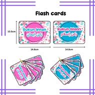 Flash Card Islamic Education: Pillars of Faith & Pillars of Islam