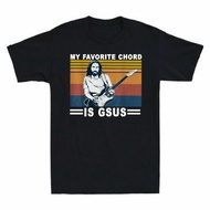 Funny My Favorite Chord Is Gsus Men'S T Shirt Guitar Lover Short Sleeve Tee New