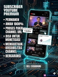 Subscriber YouTube aktif permanen garansi