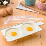 SUEREN Eggs Chicken Microwave 2 Eggs Cooking Baking Cooker Steamer Tool Kitchen Tool Draining Egg Bo