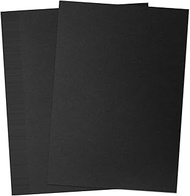 40 Sheets - Photo Card A4 Paper 350 g Black Coloured Cardboard, Black Cardboard, Solid Craft Cardboa