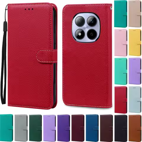 For Redmi Note 15 Pro Case Xiaomi Redmi Note 15 4G Case Wallet Leather Flip Cover For Redmi Note 15 