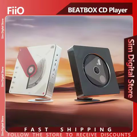 FiiO Snowsky BEATBOX Bluetooth CD Player Audio All-in-One HIFI Player Portable Turntable CD Player
