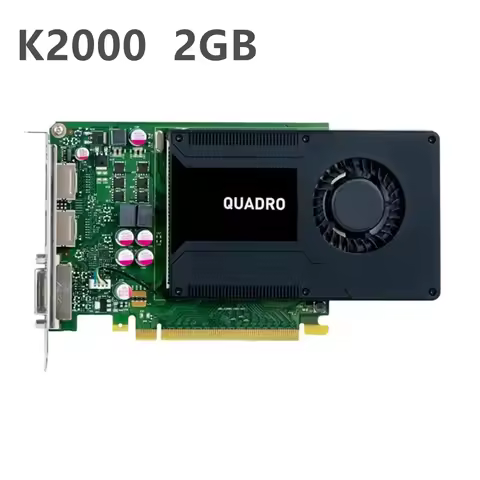 Original For NVIDIA Quadro K2000 2GB professional graphics card PCI Express 2.0 16X GDDR5 128bit