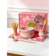 Matcha set Matcha set Matcha Ceramic Butterfly Powder Tea set High-value Japanese Matcha Tool Stirri