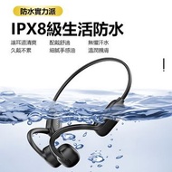 游泳骨傳導藍牙耳機不入耳32G內存無線運動雙耳掛耳 B0269