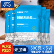 Bay Salt No Iodine Edible Salt Sea Salt No Anti-Caking Agent Salt Bar Household Non-Iodized Salt Thy