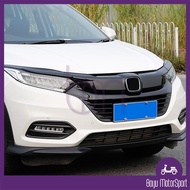 Honda HR-V 2019 - 2022 Front Grill Cover Protector Trim Sport Grille Cover Black Carbon Fiber Design