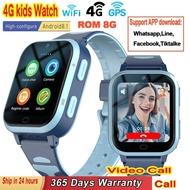 4G Kids Smart Watch 8GB ROM GPS WIFI SOS Video Call Phone Android Watch Children A73E Smartwatch Call Back Monitor Alarm Clock