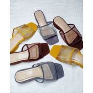 Sassy Net 1inch Heels | Yumiko LILIW (040)