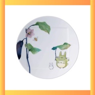 Noritake medium plate, eggplant design, diameter: approximately 15.5 cm, height: approximately 2 cm,