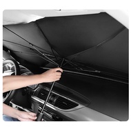 Inin Car Driver'S Glass Umbrella Folds Neatly To Shield The Sun, Avoid Heat For The BionCar Car Seat And Car Tap Car Umbrella Umbrella Steering Glass