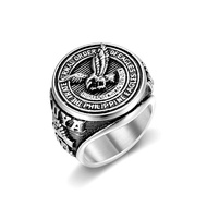 SM Eagles Ring Kuya for Men Gold Silver The Fraternal Order of Eagles Stainless Steel Anti Rust Acce