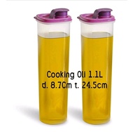 COOKING OIL TUPPERWARE BOTOL MINYAK 2PCS UKURAN 1.1LITER / tupperware promo terbaru/  TUPPERWARE PROMO MURAH / BOTOL MINYAK TUPPERWARE