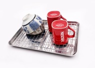 304 不鏽鋼瀝水網架 瀝水架 304不銹鋼 濾油架 瀝油架 杯架奶瓶架