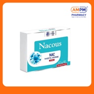JH NUTRITION Nacous NAC (N-Acetyl Cysteine) 300mg Vege Cap 120's (Cough and Phlegm)