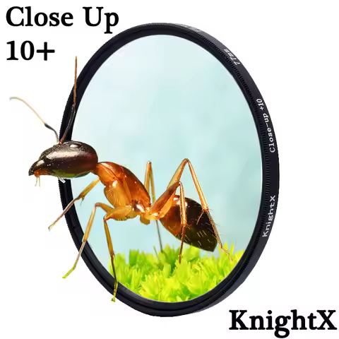KnightX Macro Close Up Camera Lens Filter 10+ For Canon Eos Sony Nikon 400d D5300 200d 1300d 49mm 52