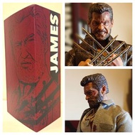 NOTA James 1/12 狼人戰損版 + Mezco 原裝皮褸＆頸鏈狗牌