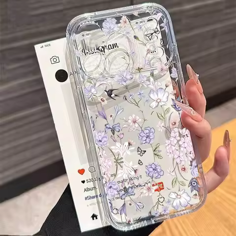 Cute Flower Pattern Case For Huawei Honor X8D X6C X9D X7D X9A X7A X8B X9B X7B X8C Magic 7 Lite 5G No