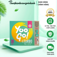 Trà Thảo Mộc YOO GO Turbo Tea- Hỗ Trợ Thải Độc Thanh Lọc Cơ ThểHỗ Táo Bón 30 Gói