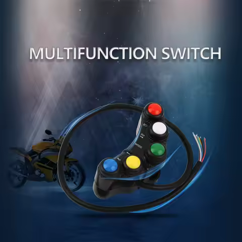 Universal 22mm 7/8" Handlebar Motorcross Switches Assembly Handle Bar Switch Array Motorcycle Switch