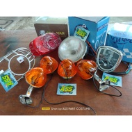 Honda C50 complete potty turn signal - C50 potty turn signal - C50 lamp - C50 stop lamp