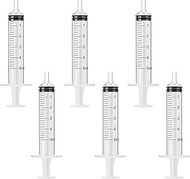 5ml Syringes for Scientific Labs and Dispensing Multiple Uses Measuring Syringe Tools, Animal Feedin