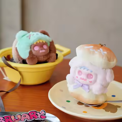 Original Finding Unicorn ShinWoo Forget Dessert Series Blind Box Anime Guess Bag Ornament Figurines 