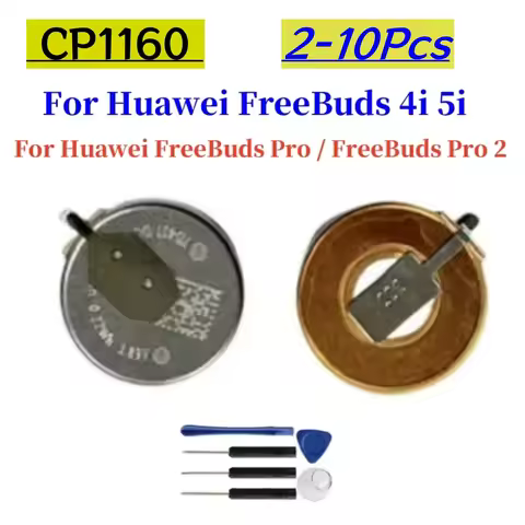 2-10Pcs/Lot New CP1160 Battery For Huawei FreeBuds Pro / FreeBuds Pro 2 FreeBuds 4i 5i Bluetooth Ear