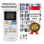 [SG FREE 🚚] Universal Fan F2405 Remote Control Ceiling fan and seat fan Deka Wings Elmark KDK VENTUS