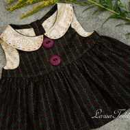 數碼 43 公分或 16-18 吋泰迪熊連身裙圖案 pdf 英文版