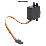 UAENAU RC Steering Servo, Metal Gear High Performance Metal Replacement Servo, Precise Durable for W