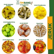 Jeruk Betik Asam Betik Jeruk Snack Betik snack Buah Pala Asam Pemborong Jeruk Pemborong Snack Pemborong 1kg 1KG