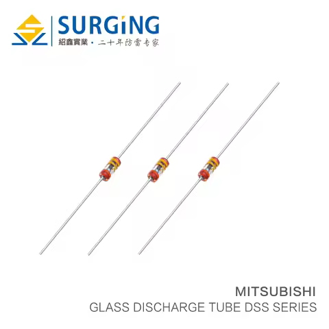 10PCS/LOT DIP Glass discharge tube DSS-201M DSS-301L DSS-401M DSS-601M DSS-272M DSS-302M Surge prote