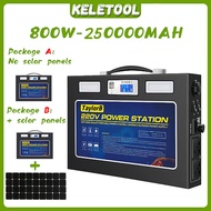 Power Station Camping Powerbank 220V 400W/800W/1200W Baterai 120000mAh/180000mAh/240000mAh/300000mAh