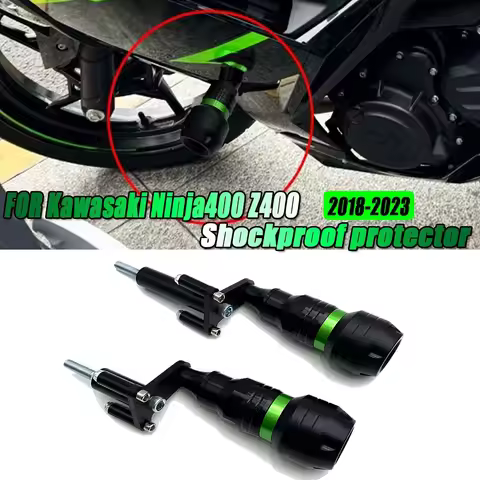 Motorcycle Crash Protection Slider Engine Cover Frame Protection Slider 2023 for Ninja 400 Z400