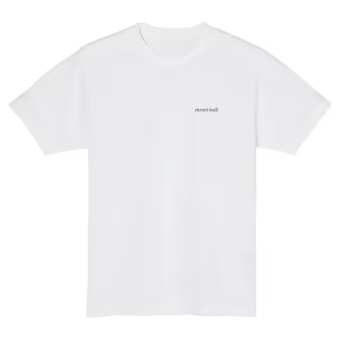 Montbell Wickron Tee Logo Peripheral Pattern Printing Summer Luxury Brand Cotton Men's And Women's T