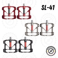 BIKE PEDAL Mountainpeak SL-41 Sealed Bearing Widen ALLOY Pedal for MTB Pedal CNC Non-slip UltraLight
