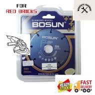 BOSUN F1GP Diamond Wheel /Bosun/Mata Potong Bricks/Mata Potong Batu Bata Merah/Grinder Magita 4"