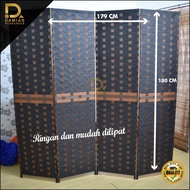 PARTITION PEMBAHAGI RUANG, SCREEN DIVIDER, PEMBAHAGI, PENGHADANG SURAU /DAPUR