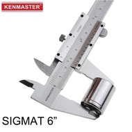 Sigmat Iron Vernier Caliper Original Kenmaster Vernier Caliper 6 inch Vernier Caliper