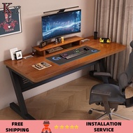 Solid Wood Computer Table Gaming Home Student Minimalist Study 2.5M Double Person Office Desk