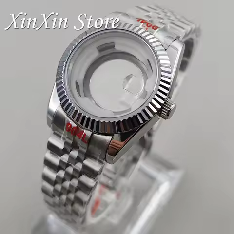 High quality 31mm NH05 Watch Case For Girl Woman Datejust Watch Accessories For NH05 NH06 Movement 2