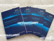 新版 2026 FRM Part 1 and 2 Kaplan Schweser Notes