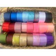 4 cm Satin Ribbon in Various Colors, Instant Delivery to Jogja