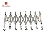 [UsusexaMY] Expanding Sewing Gauge Aluminum Buttonhole Spacer Ruler Tool for Window Curtain Grommet 