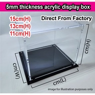 acrylic display box / acrylic box (11cm/13cm/15cm)