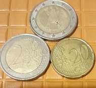 Old 2 Euro coin since 1988